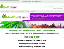 Tablet Screenshot of medicalkush.org